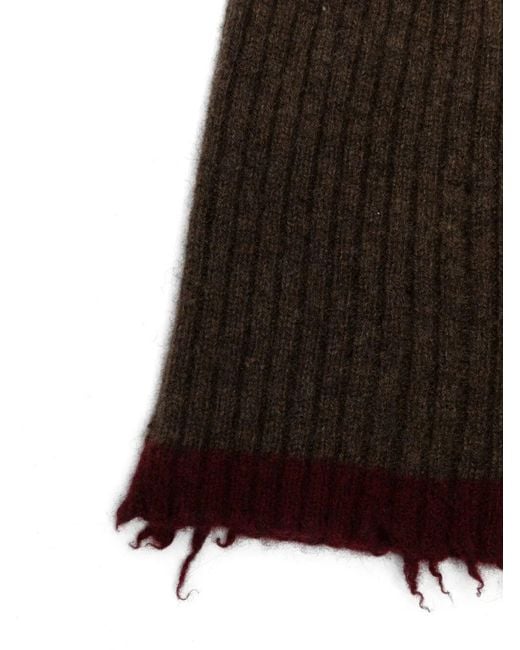 Uma Wang Brown "Plain Ws" Soft Hat for men