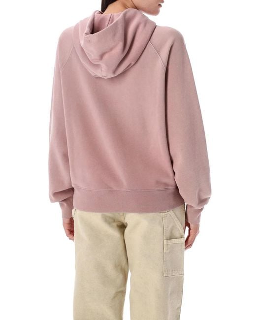 Carhartt Pink Hooded Hudson Sweatshirt