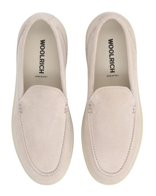 Woolrich Natural Mocassino for men