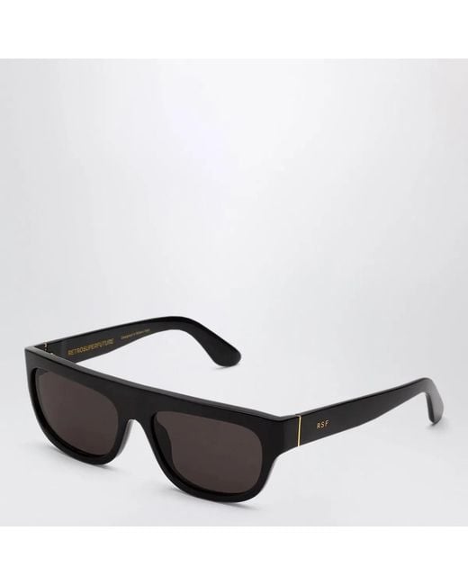 Retrosuperfuture Black Serioso Sunglasses for men