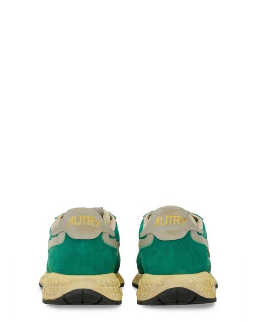 Autry Green Reelwind Supervintage Sneakers for men