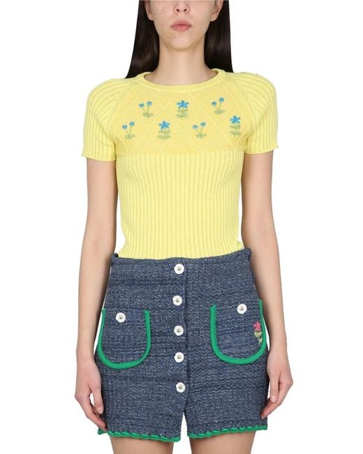 Cormio Yellow Jersey With Embroidery