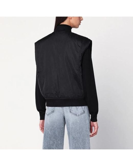 IVY & OAK Black Jamila Gilet-Jacket