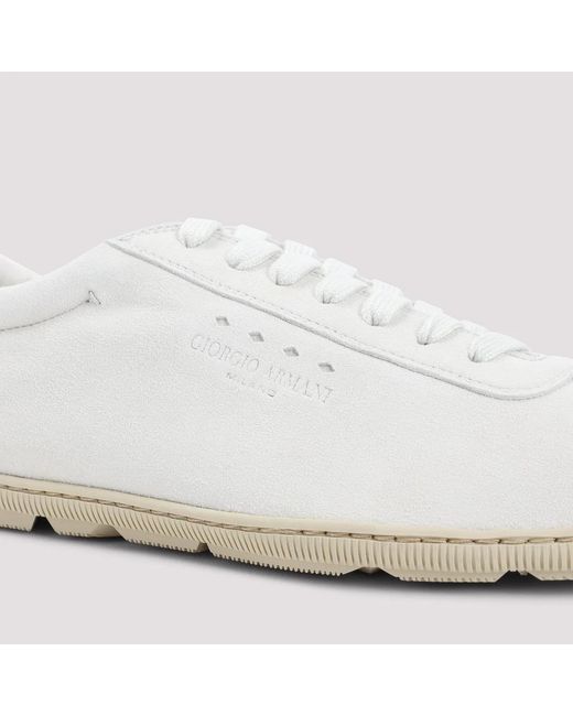 Giorgio Armani White Sneakers for men