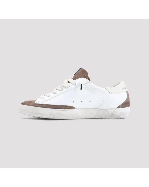 Golden Goose Deluxe Brand White Superstar Sneakers for men