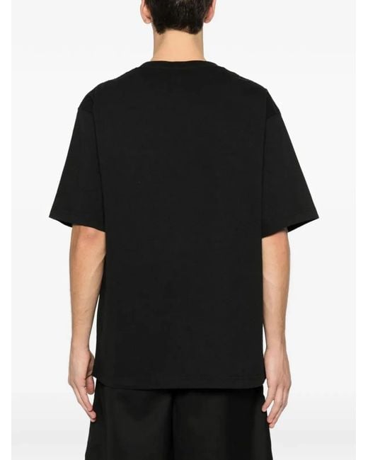 KENZO Black T-Shirt Gots Wild Tiger Embroide for men