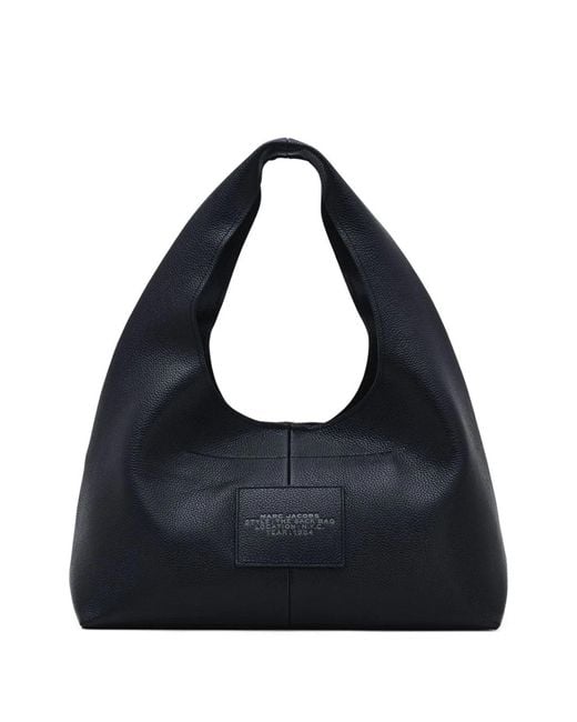 Marc Jacobs Black Leather Grained Bag