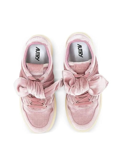 Autry Pink Medalist Low