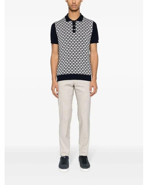 Incotex Natural Model 30 Slim Fit Trousers for men