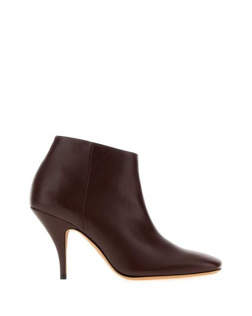 Jude Brown Credo Ankle Boot Barolo Creased Leather