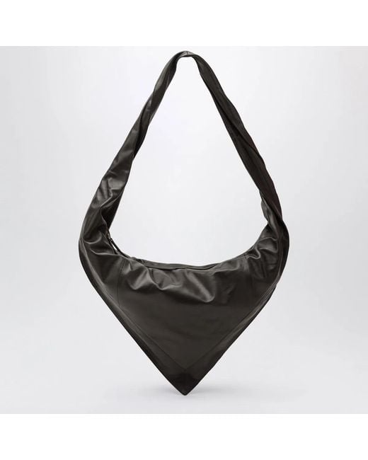 Lemaire Black Small Extended Scarf Bag