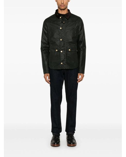 Barbour Gray "Reelin" Lightweight Jacket for men