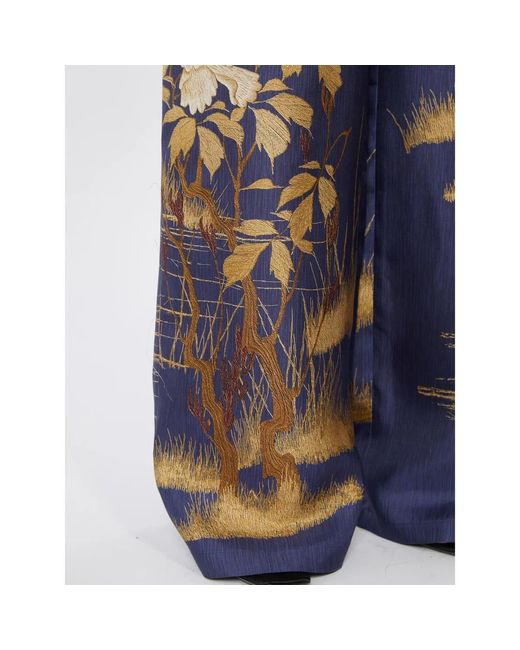 Max Mara Blue Msemappa Trouser