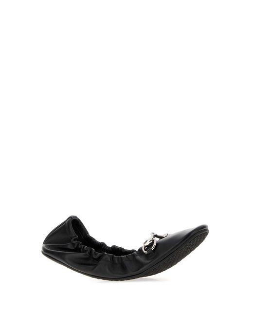 Gucci Black Prima Ballerinas