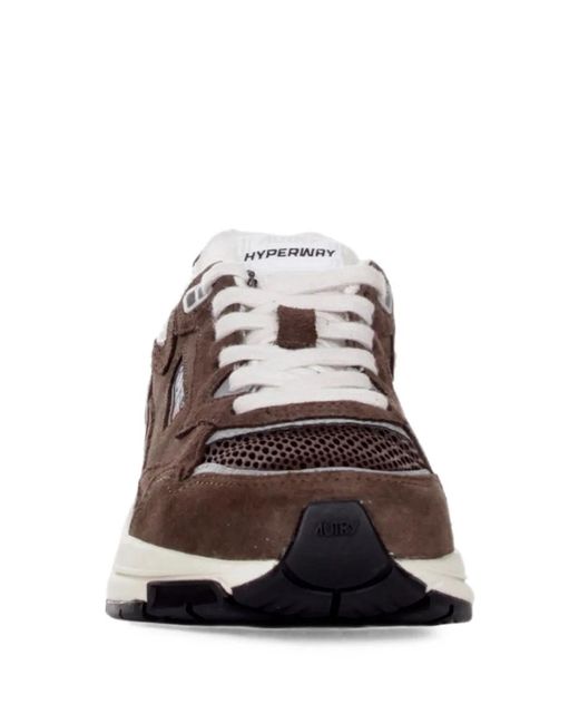 Autry White Hyperway Low Sneakers
