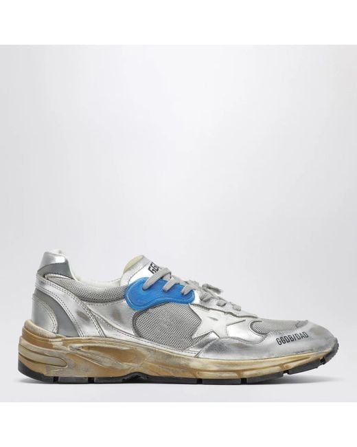 Golden Goose Deluxe Brand Blue Dad-Star Sneakers for men