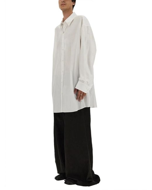Maison Margiela White Oxford Shirt for men