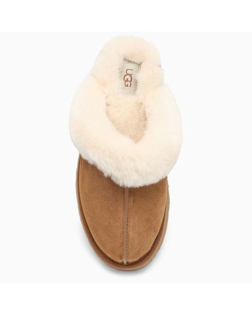 Ugg Brown Disquette Slippers