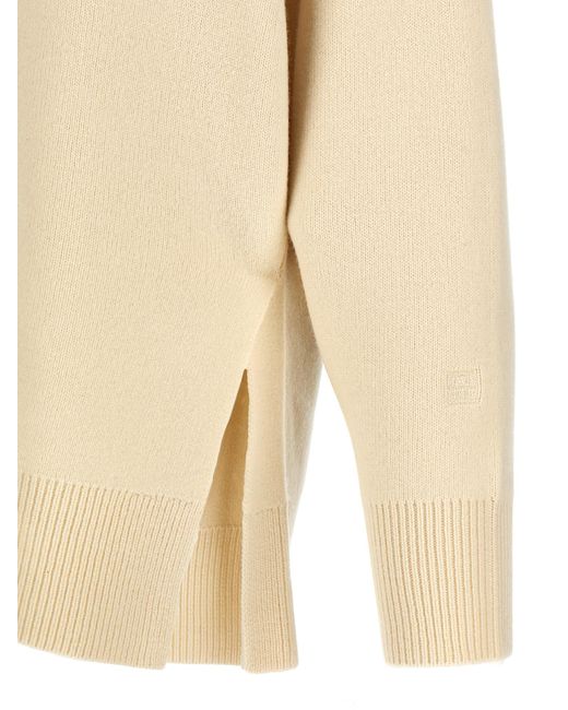 Totême White 'Double-Knit' Sweater