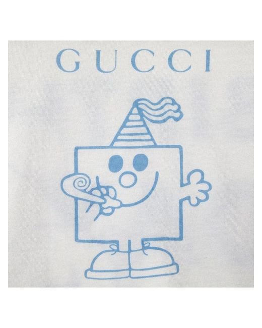 Gucci White "Happy Birthday" T-Shirt