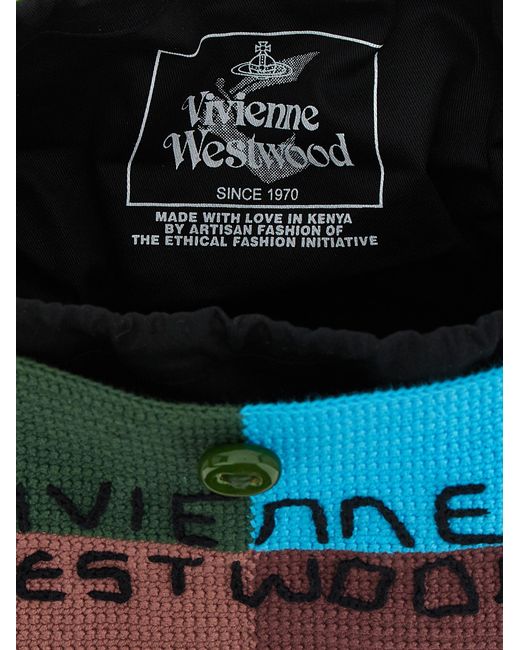 Vivienne Westwood Blue 'Ellie' Shoulder Bag
