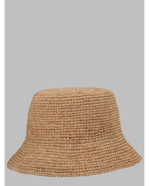 Vivienne Westwood Brown Cappello Bucket Con Dettaglio "Orb"