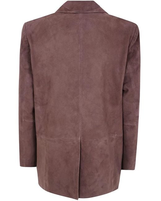 Seventy Brown Suede Jacket