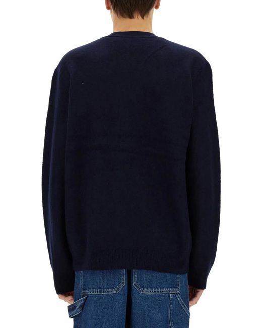 A.P.C. Blue Kenny Cardigan for men