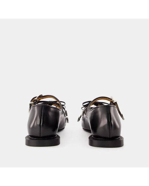 Toga Black Aj1344 Ballerinas