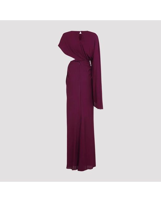 Giambattista Valli Purple Long Dress