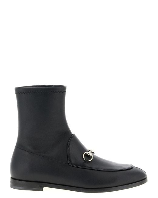 Gucci Black Jordaan' Ankle Boots