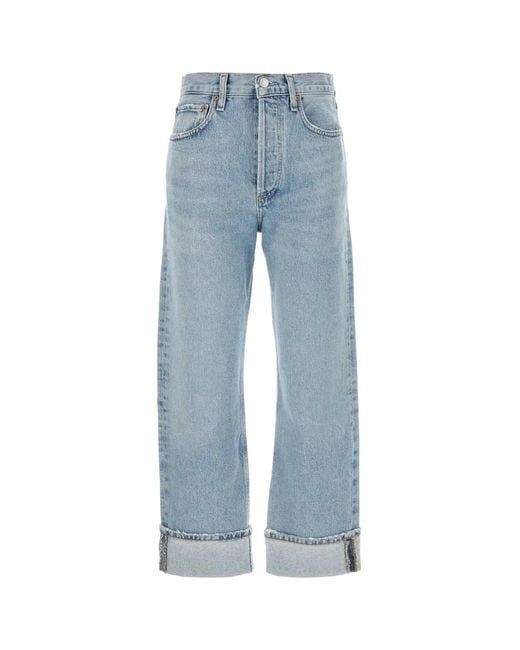 Agolde Blue Fran Jean