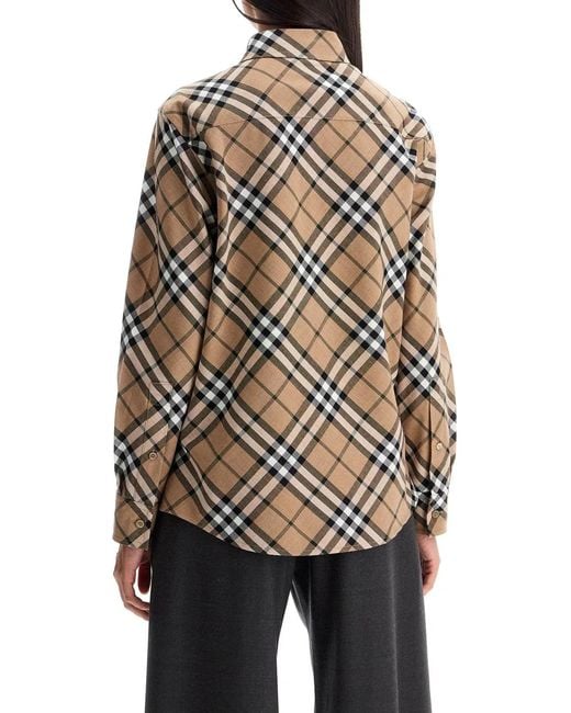 Burberry Multicolor Embroidered Polyester Blend Shirt
