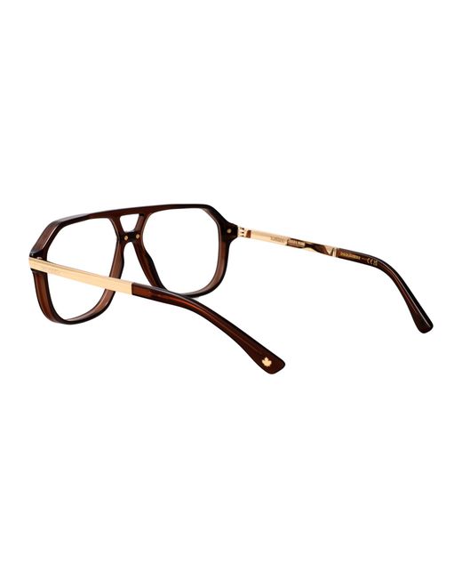 DSquared² Black Acetate Glasses for men