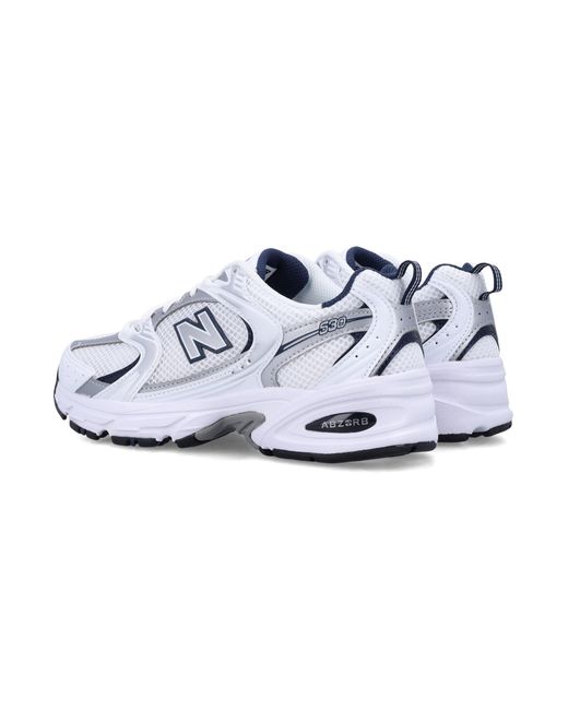 New Balance White 530 And Sneakers