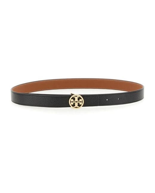 Tory Burch White Cintura Miller Reversibile