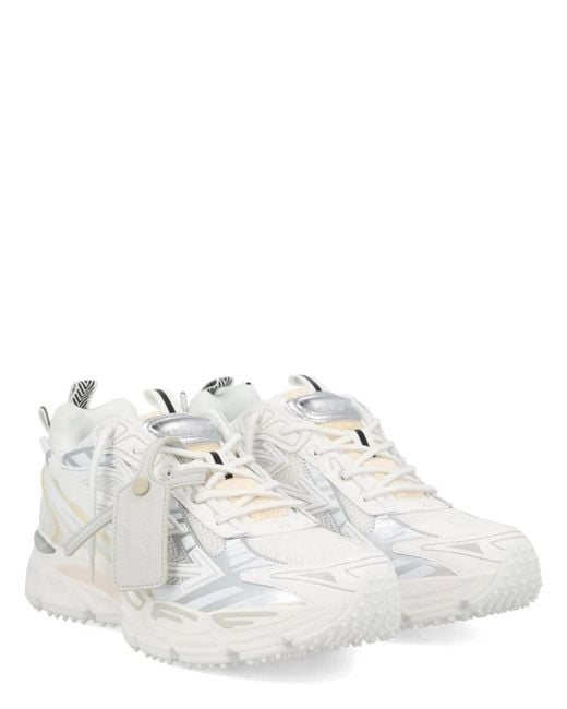 Off-White c/o Virgil Abloh White Lace-Up Sneakers for men