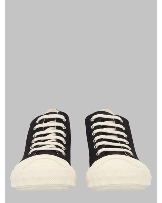 Rick Owens Metallic Sneaker Basse for men