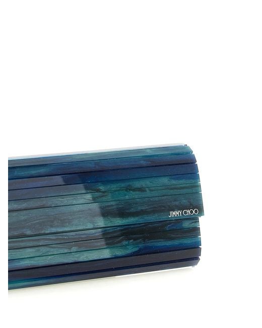 Jimmy Choo Blue 'Sweetie' Clutch