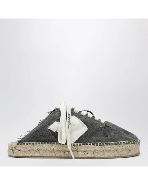 Off-White c/o Virgil Abloh Gray Arrow Espadrilles for men