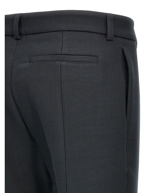 Totême Blue Wool Blend Pants