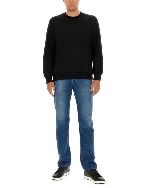 Paul Smith Black Ps Paul Smith Cotton Sweatshirt for men