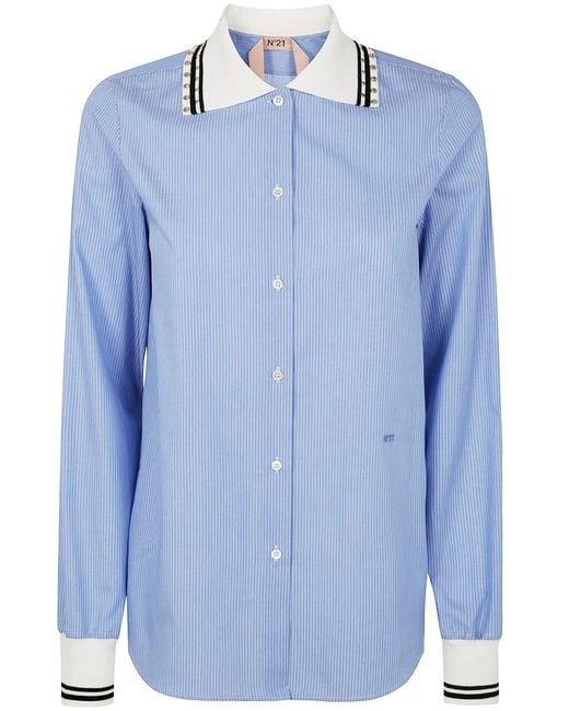 N°21 Blue Cotton Shirt