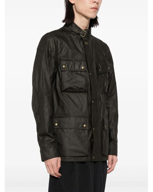 Belstaff Black Fieldmaster Icon Jacket for men