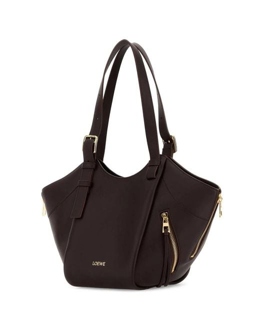 Loewe Black Hammock Flip Bag
