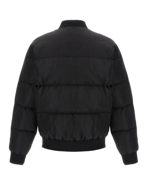 DSquared² Gray Padded Bomber Jacket for men