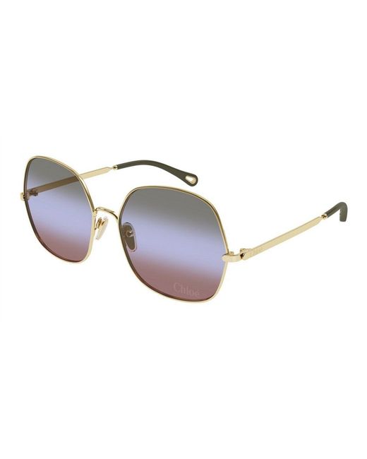 Chloé Metallic Sunglasses