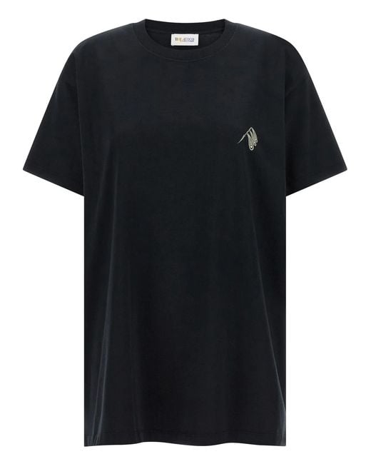The Attico Black 'Il Primo Bagno' T-Shirt