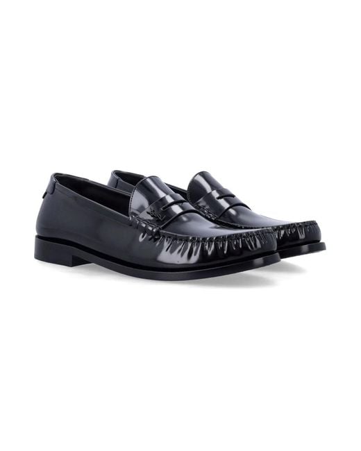 Saint Laurent Blue Le Loafer 15 Mocassin for men