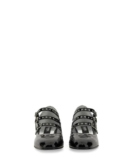 CAREL PARIS Black Pump Mary Jane "Camden"
